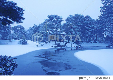 冬の御薬園 18504684