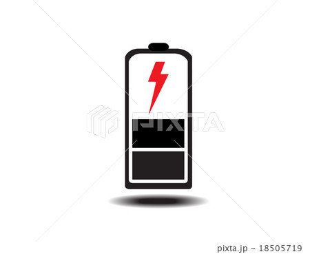 battery icon vector design 18505719