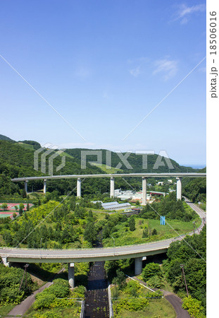 朝里大橋、ループ橋 朝里大橋、ループ橋 18506016