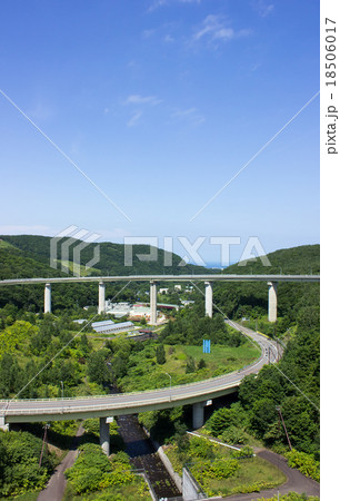 朝里大橋、ループ橋 朝里大橋、ループ橋 18506017
