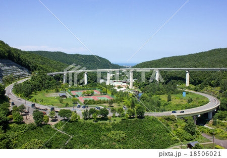 朝里大橋、ループ橋 朝里大橋、ループ橋 18506021