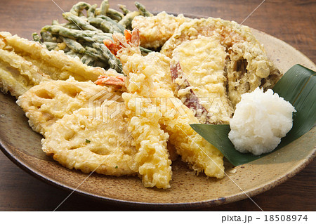 天ぷらの盛り合わせ 天ぷらの盛り合わせ 18508974