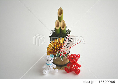 テディベア門松中央横 18509986