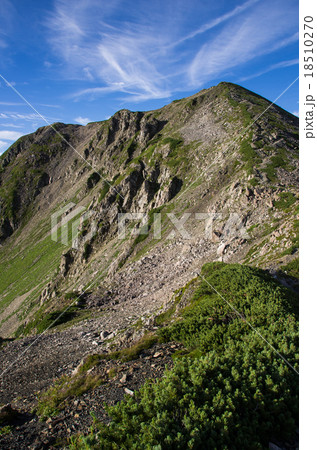 赤石岳と雲 18510270