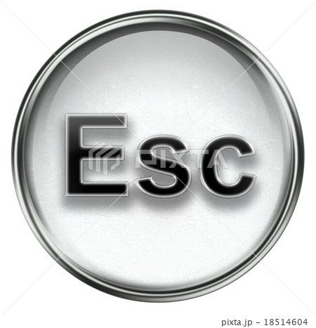 Esc icon grey 18514604