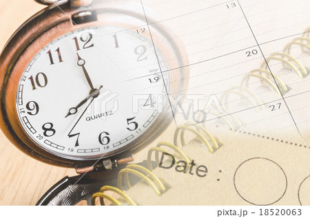 Personal organizer and pocket watch with chain Personal organizer and pocket watch with chain 18520063