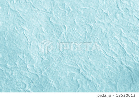 Blue paper background with fiber structure. 18520613
