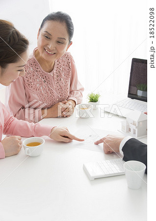 2世帯住宅の打ち合わせ 18522098