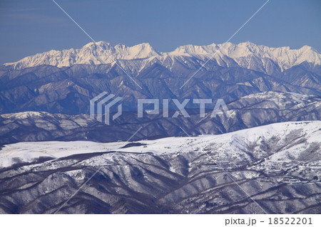 槍・穂高連峰遠望 18522201