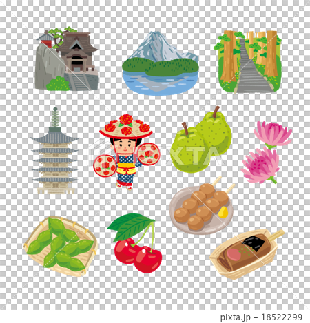 山形イラスト 18522299