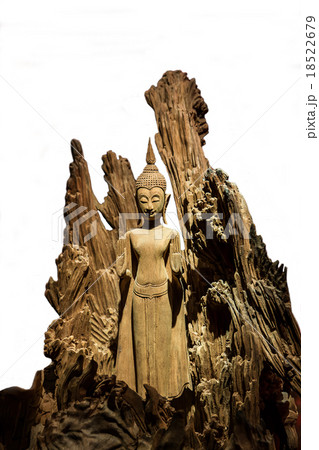 Buddha carved wood Buddha carved wood 18522679