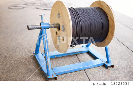 Power cable drum with optical fiber  18523552
