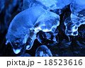 小さな沢筋の氷造形 18523616