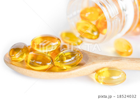 Fish oil capsule. 18524032