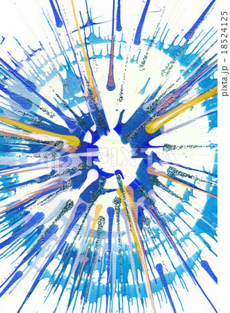 Abstract expressionism painting - Fresh Drops Abstract expressionism painting - Fresh Drops 18524125