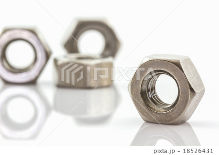 Metal nuts. Metal nuts. 18526431