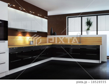 Kitchen.The modern kitchen Kitchen.The modern kitchen 18528555