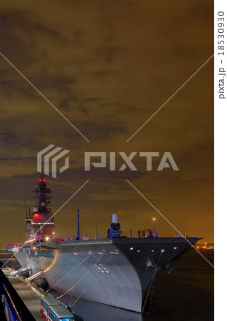 護衛艦いずも　夜景イメージ 18530930