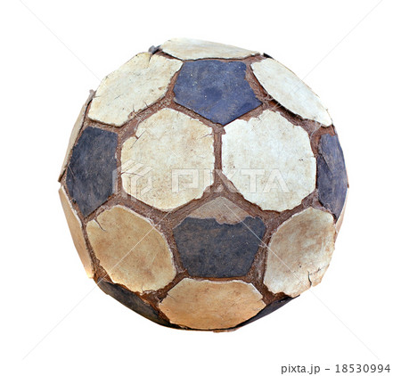 Old soccer ball with clipping path Old soccer ball with clipping path 18530994