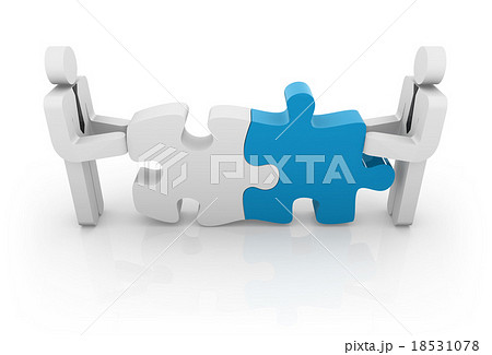 People solving a puzzle People solving a puzzle 18531078