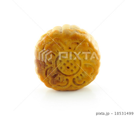 mooncakes on white background 18531499
