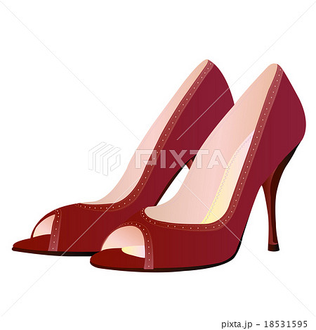 high heel shoe vector 18531595