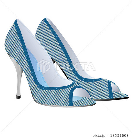 high heel shoe vector 18531603