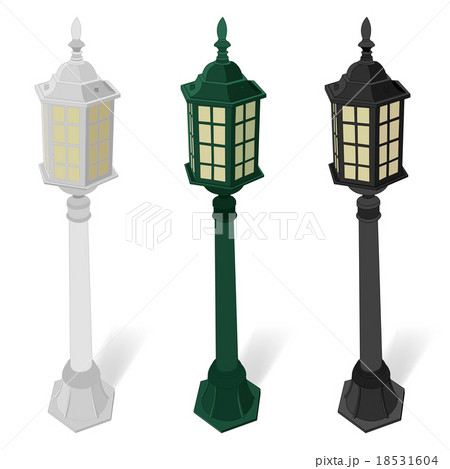 street lamp vector 18531604