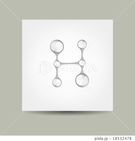 Business card design with letter H 18532478