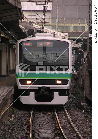 E231系常磐快速線 常磐快速線E231系電車（デビュー当時）の写真素材 [18532697