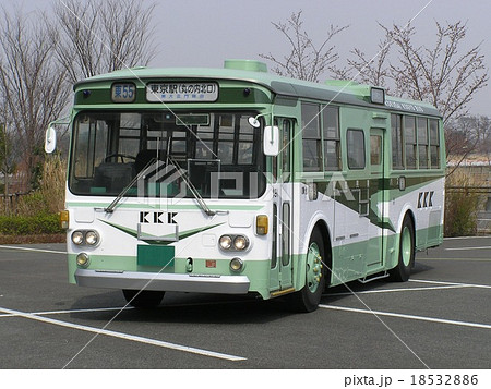 国際興業バス いすゞ Bu04 の写真素材
