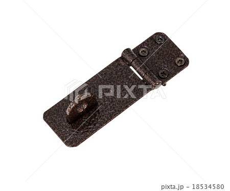 hasp for key on white background 18534580