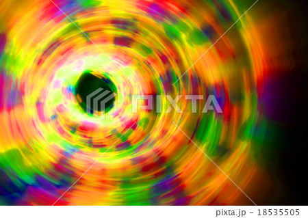 abstract color lights in the dark 18535505
