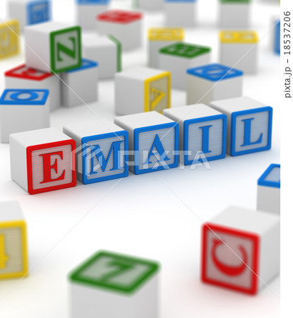 Colorful block - e-mail 18537206