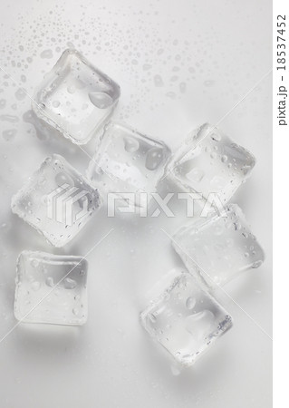 ice cubes on white background.. 18537452