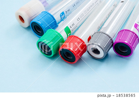 Empty blood tube for blood sample screening test Empty blood tube for blood sample screening test 18538565