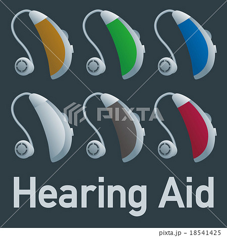 補聴器イラスト 18541425