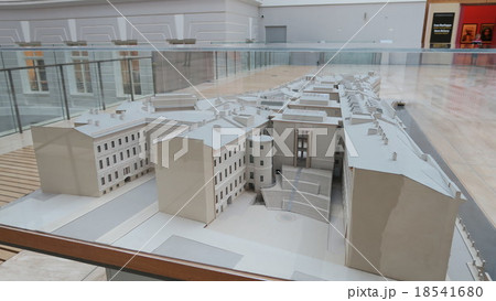 エルミタージュ美術館　新館（旧参謀本部）模型 18541680