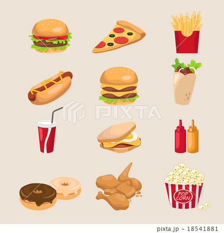 Set of fastfood Set of fastfood 18541881