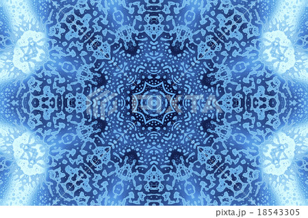 Foam abstract concentric pattern 18543305