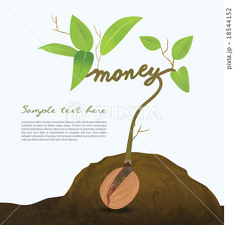 Creative seed idea abstract info graphic 18544152