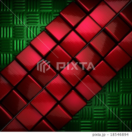 red and green metal background red and green metal background 18546894