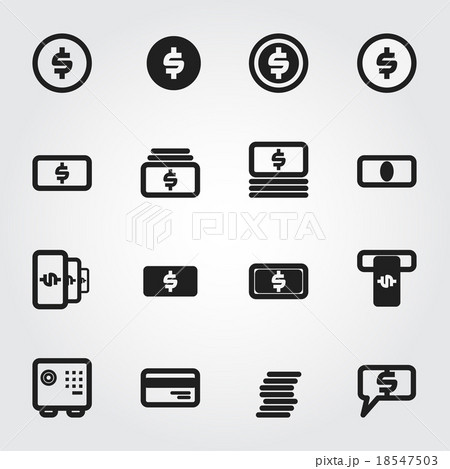 money vector icons money vector icons 18547503
