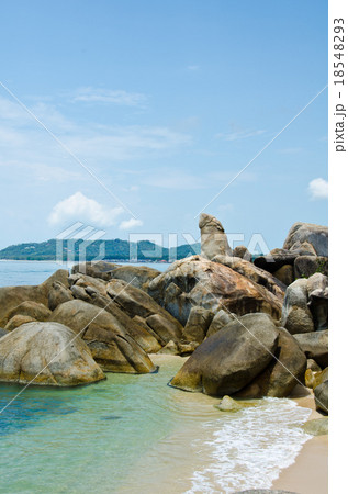 Granite stone shaped look similar penis. 18548293
