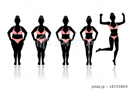 I Was Able To Lose Weightのイラスト素材