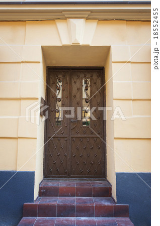 old metal door in the streets of Lviv old metal door in the streets of Lviv 18552455