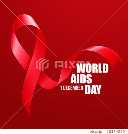 Aids Awareness. World Aids Day concept. Vector 18554299