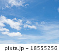 Clear blue sky with white cloud Clear blue sky with white cloud 18555256