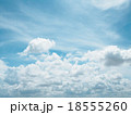 Clear blue sky with white cloud Clear blue sky with white cloud 18555260