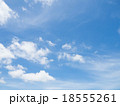 Clear blue sky with white cloud Clear blue sky with white cloud 18555261